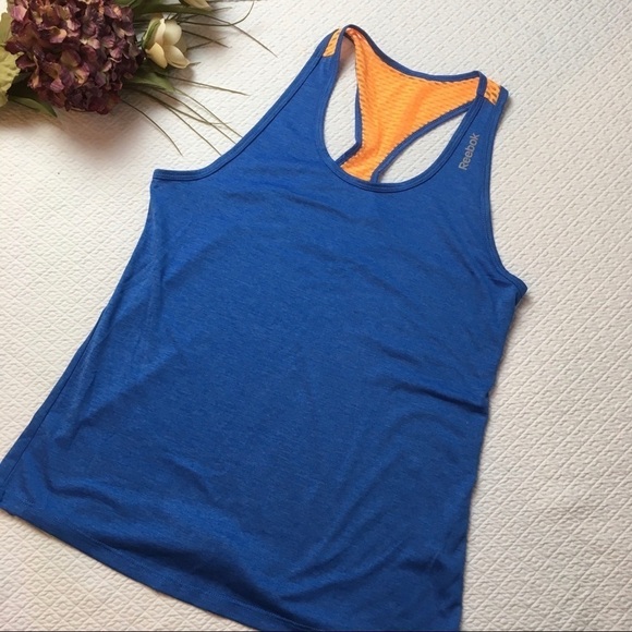 Reebok Two Racerback Running Lightweight Tank Tops Size Small - Picture 5 of 8